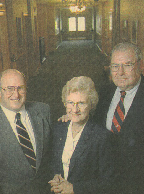 Article featuring Beecher & Bennett celebrating their 100th year, emphasizing the generations of the Erickson family, and recognizing Georgia Erickson —a licensed funeral director— for her community outreach.